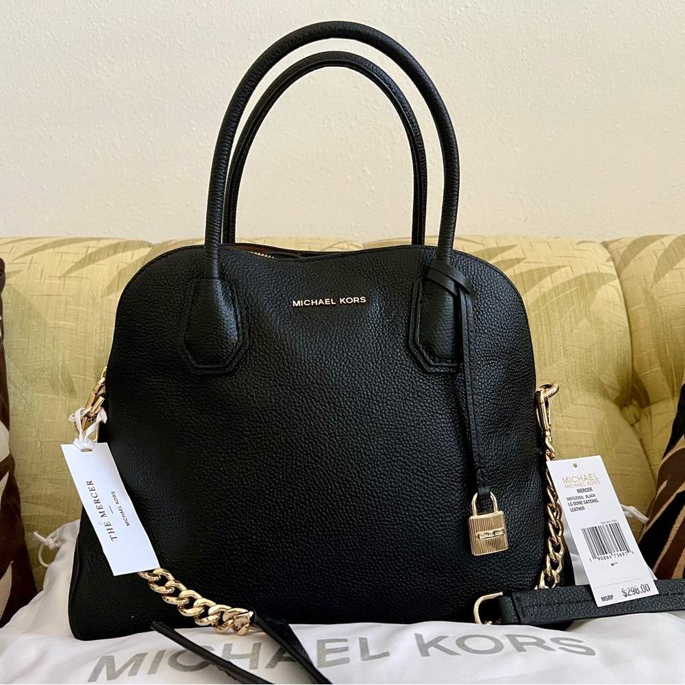 Michael Kors Mercer Large Dome Satchel